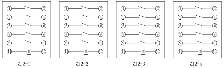 ZJ2-3內(nèi)部接線圖