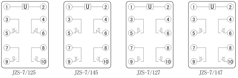 JZS-7/147內(nèi)部接線(xiàn)圖