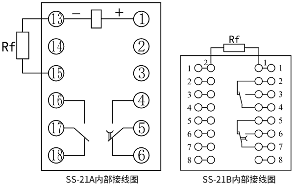 SS-21A內(nèi)部接線圖