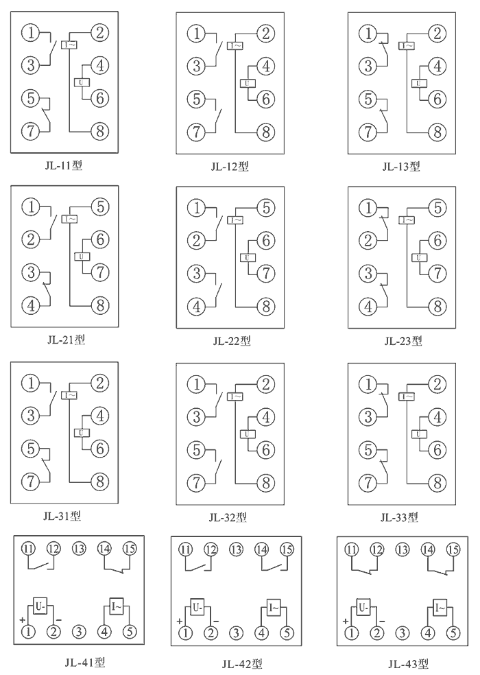 JL-33內(nèi)部接線(xiàn)圖