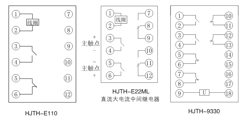 HJTH-9330內(nèi)部接線圖