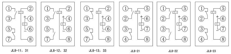 JL8-11內部接線圖