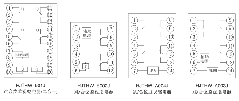 HJTHW-901J內(nèi)部接線圖