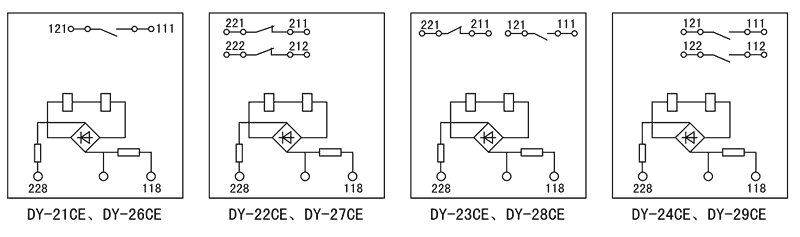 DY-22CE內(nèi)部接線圖